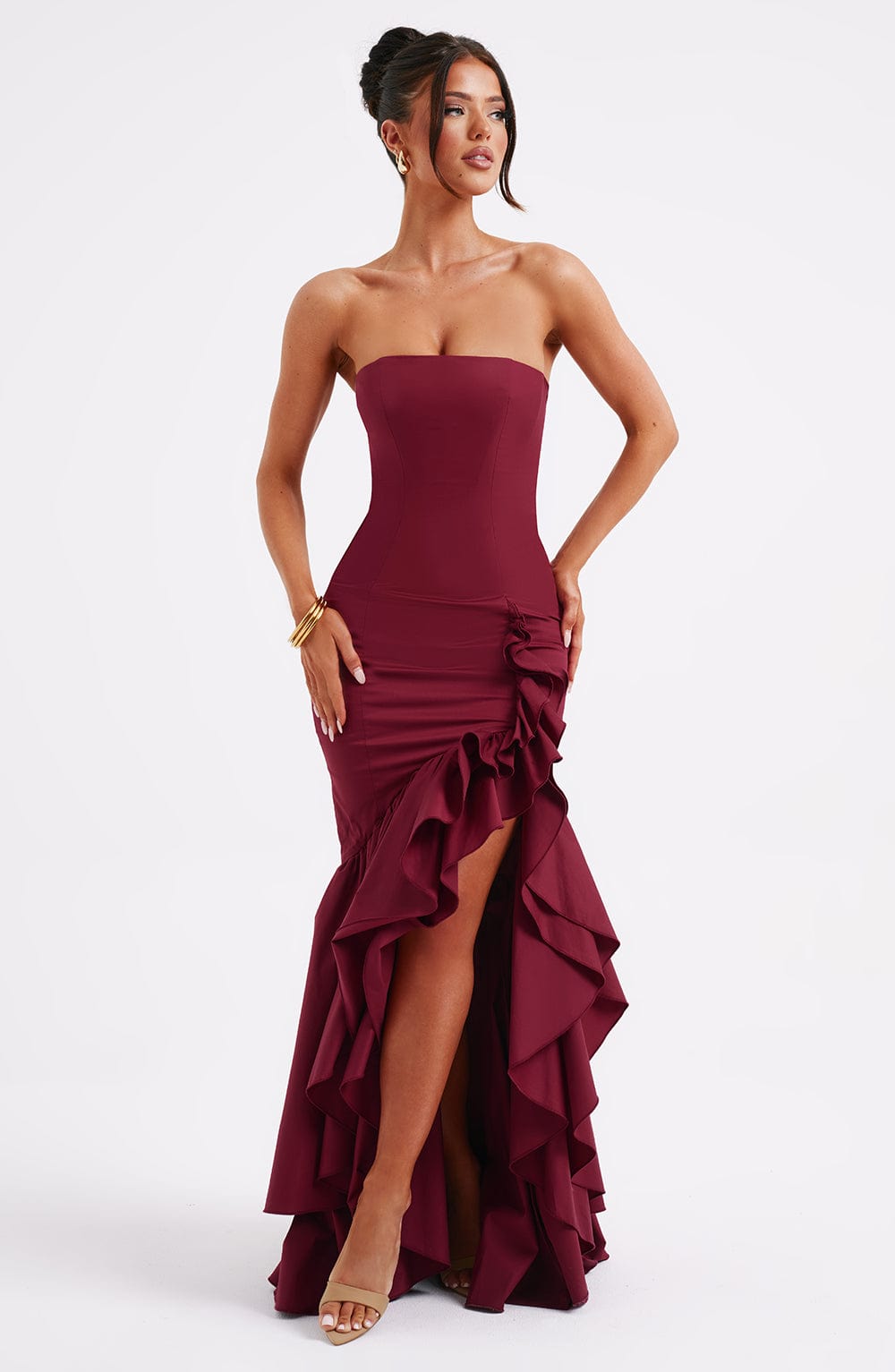 Midnight Serenade Maxi Kleid
