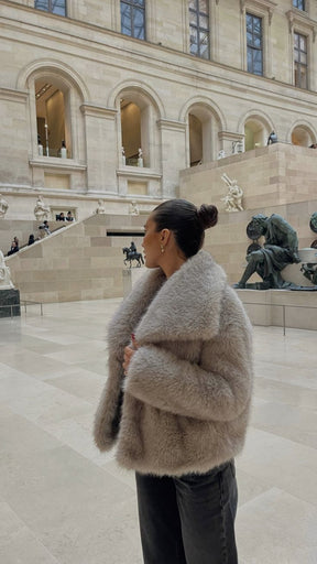 Faux Fur Jacke